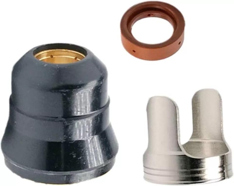 Hasweld ITP60 PT60 Tips fits Harbor Freight Titanium Plasma65 TI-PC65 iPT-65 56255 56811 59182 58895 59164 Plasma cutter consumables Nozzles Electrodes Cups kits - Image 5